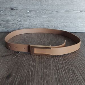 YooAi Tan Faux Leather Belt 38